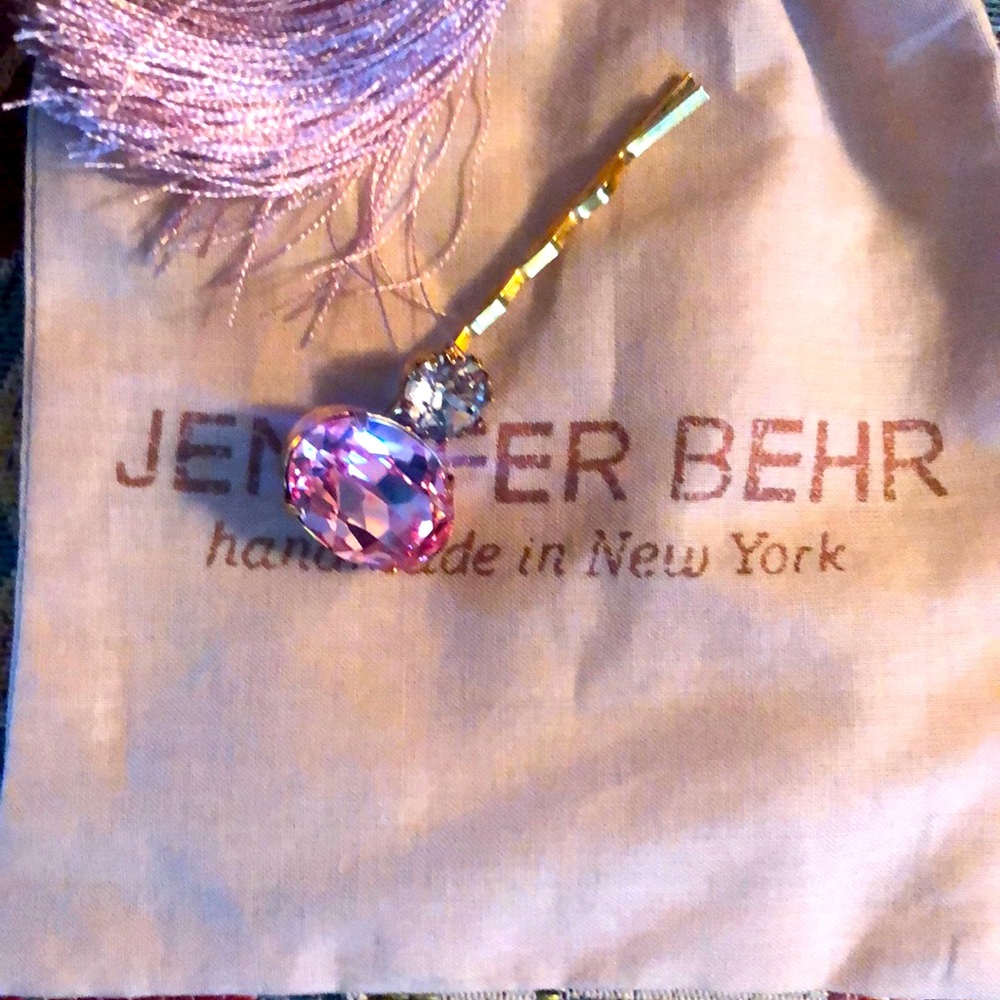 Jennifer Behr hair pin with stone accent